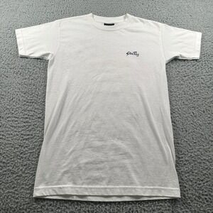 Stan Ray Men's T-Shirt‎ White Small 100% Cotton Crew Neck USA Made